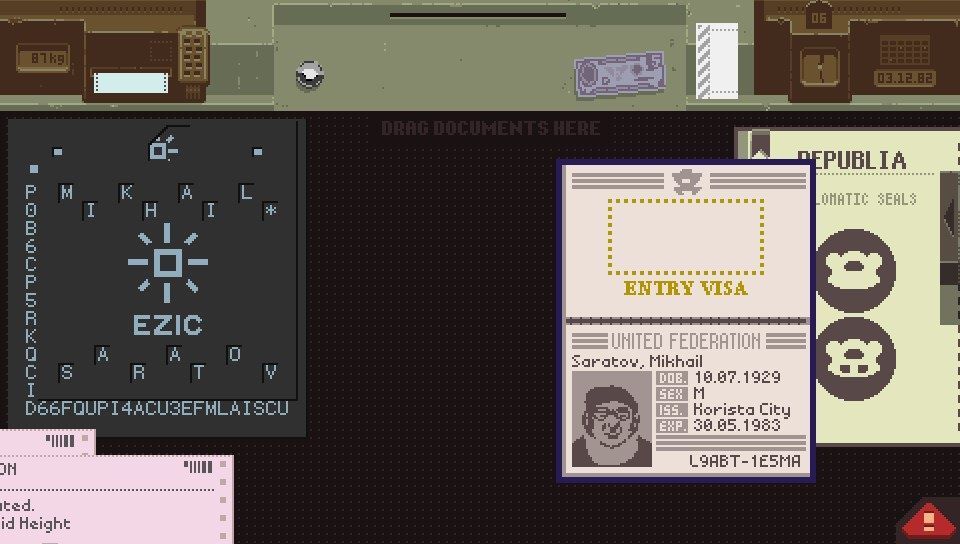 Papers, Please screenshot 3 for Playstation Vita